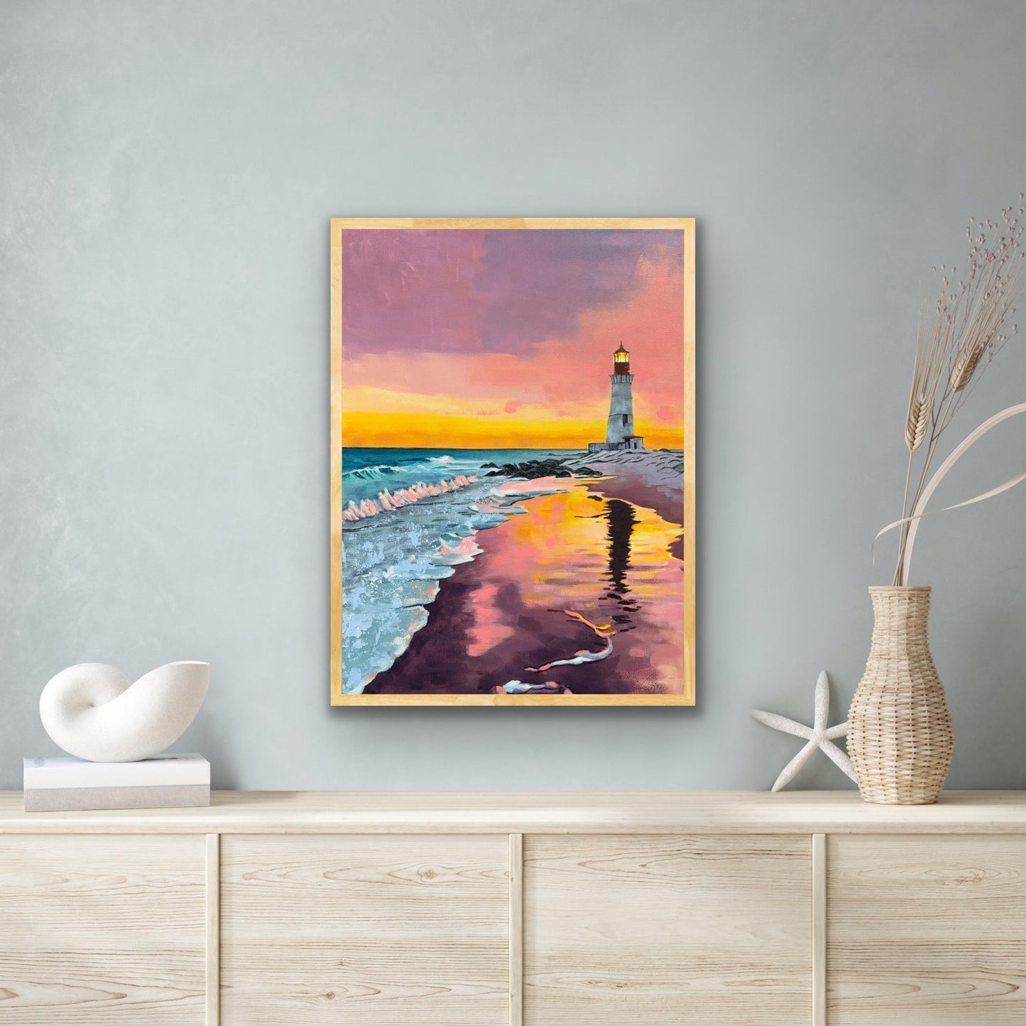 Seascape with Lighthouse