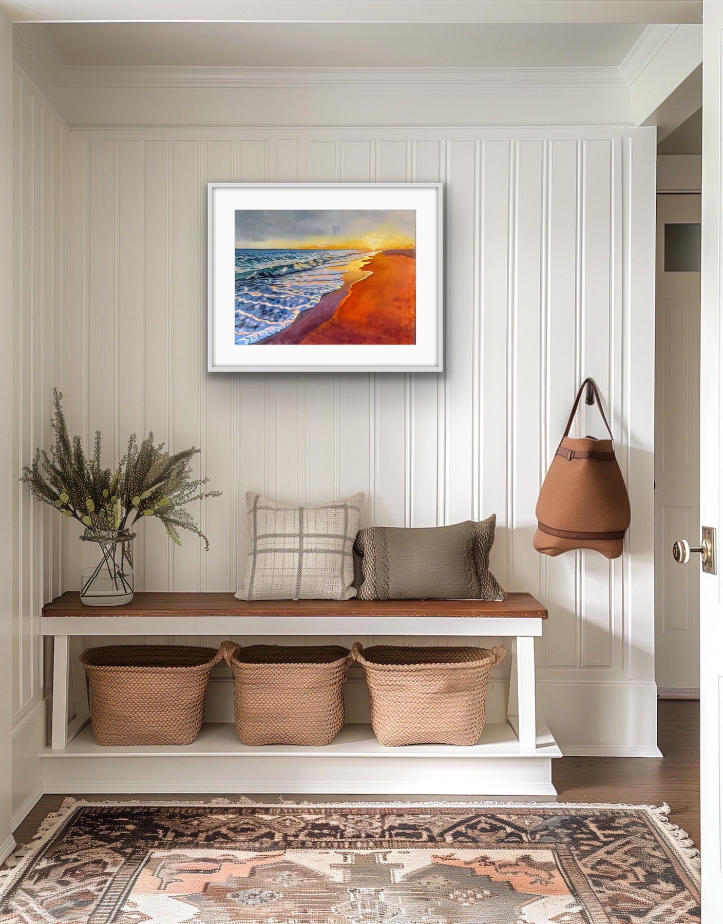 Seascape Sunset Fine Art Print
